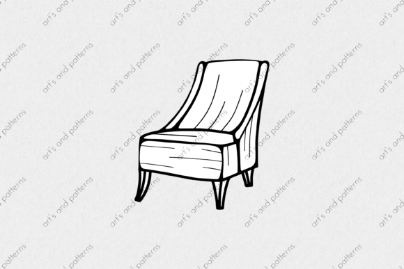 Armchair Illustration in Doodle Style: A Review for Graphics Sellers
