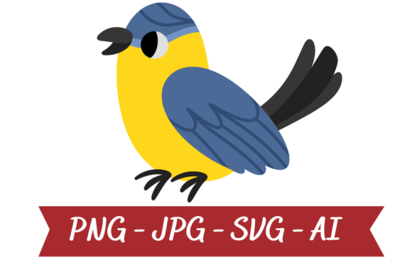 Bird Clipart - Blue Tit Bird Png Svg Jpg Review