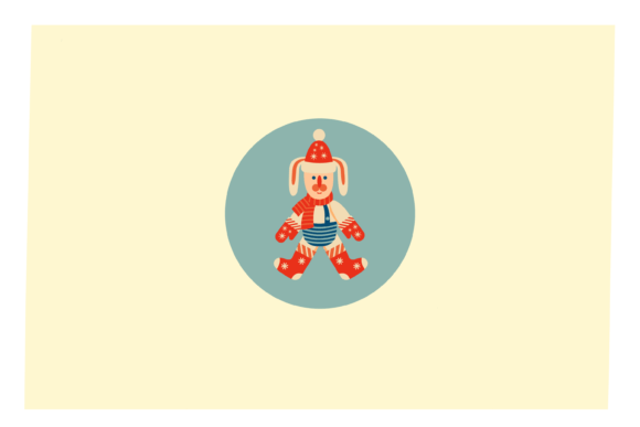 Christmas Rabbit Icon: Graphics and Illustrations for Seasonal Brands
