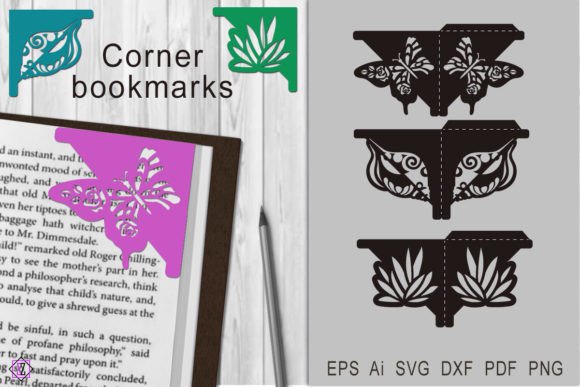Corner Bookmarks SVG: A Smart Graphics Choice for Crafts