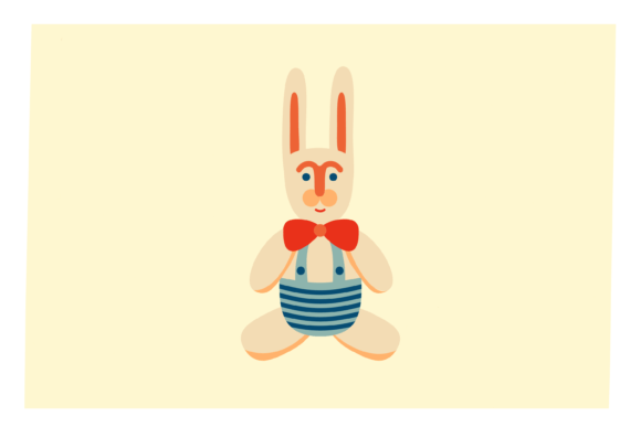 Cute Rabbit Clipart Graphics for Digital Illustrations