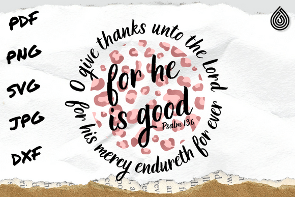 Give Thanks Bible Verse Quest, Christian Graphics for Crafts
