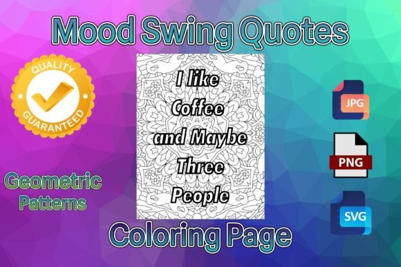 I Like Coffee Graphics and Coloring Pages for Publishers