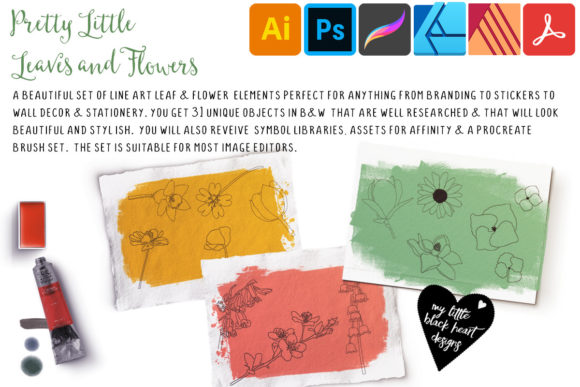 Pretty Little Leaves and Flowers Embroidery Review