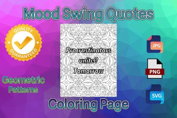 Procrastinators Unite. Tomorrow: A Graphics and Coloring Pages Review