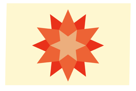 Red Christmas Star Graphics and Illustrations Review