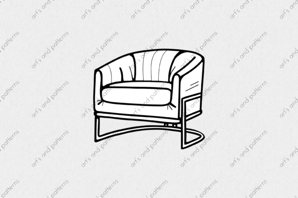 Sofa SVG PNG: A Fresh Graphic for Illustrations and Graphics